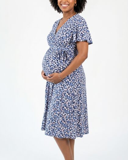 Robe de grossesse élégante